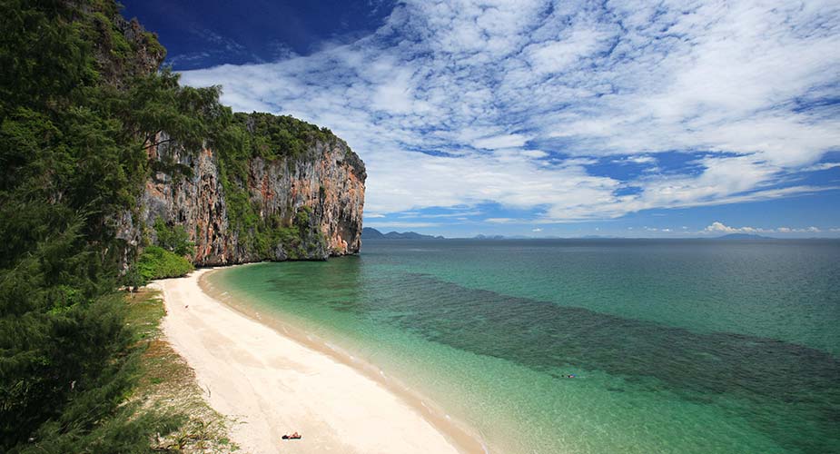 Een strand op Koh Lao Liang