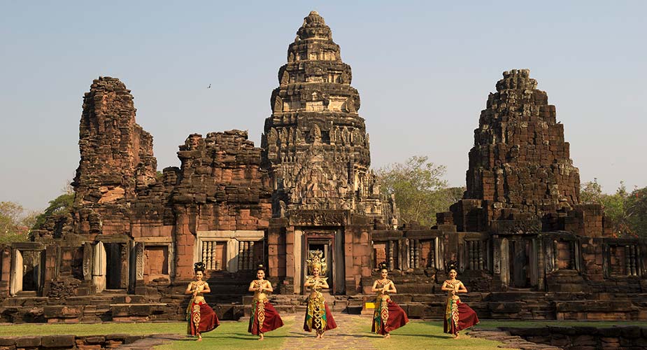 Oude tempel in Phimat bij Nakhon Ratchasima