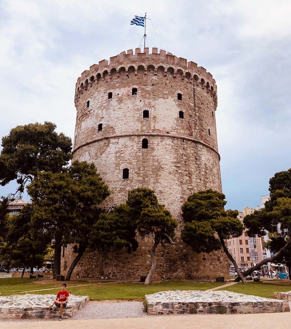 Witte toren roadtrip vanuit Thessaloniki