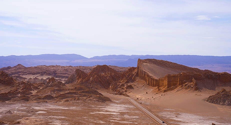 valle de la luna atacama woestijn