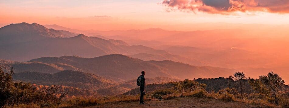 De bergachtige omgeving van Chiang Mai