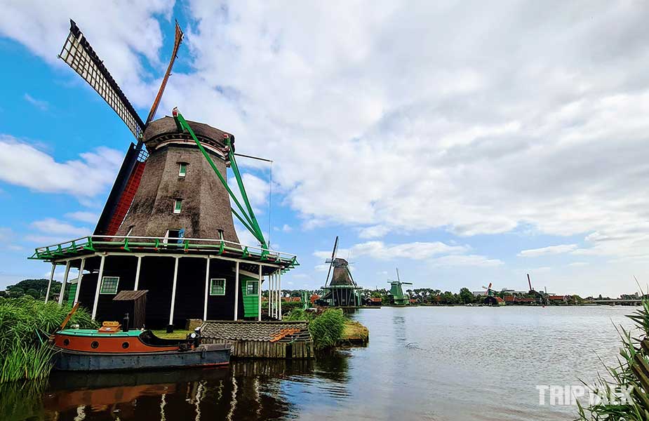 Molens bij de Zaanse schans