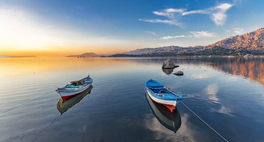 Bafa Lake boten 