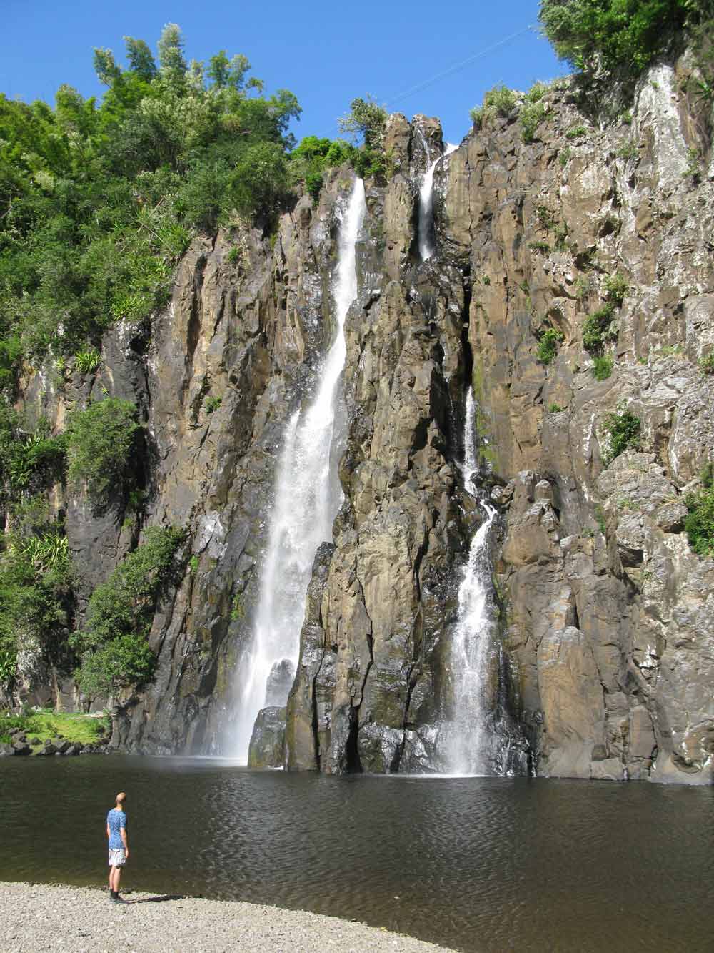 De waterval 'Cascada Niagara' op La Réunion