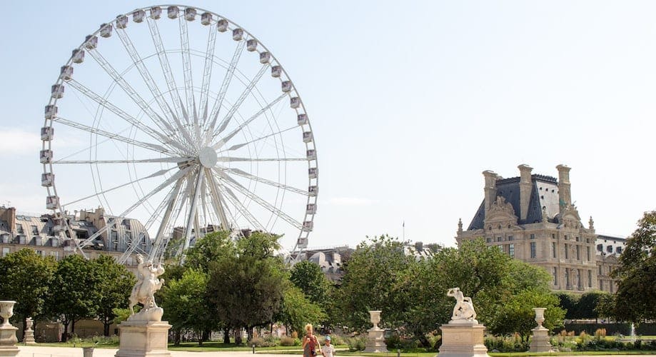 Jardin des Tuileries Parijs 