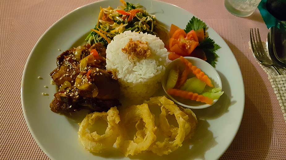 Diner vanuit de Indonesische keuken