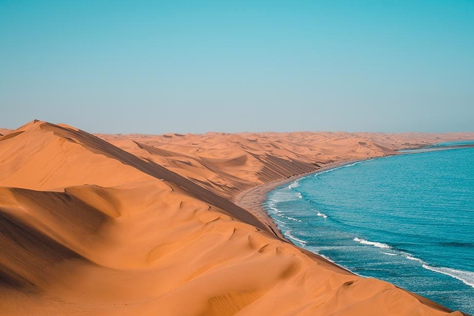 Sandwich Harbour in Namibie