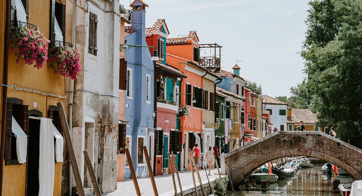 Foto Burano, eilanden van Venetië