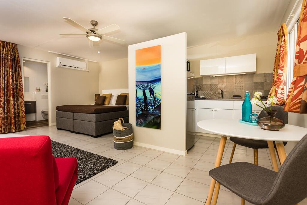 Interieur van appartement Paradera Park Aruba