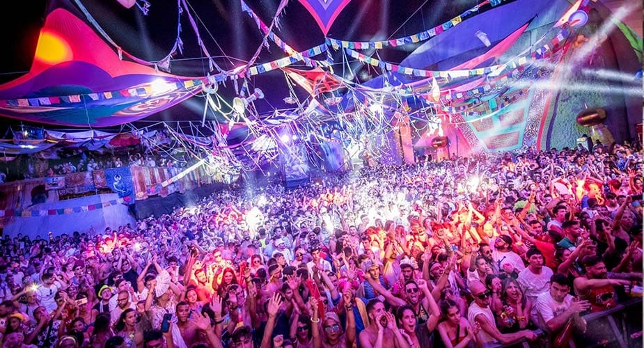 Het Elrow Festival op Tenerife