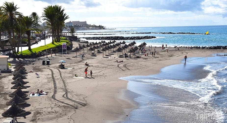 Het knusse strandje Playa el Bobo op Tenerife