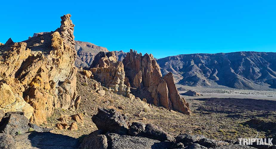 Rotsformatie bij El Teide