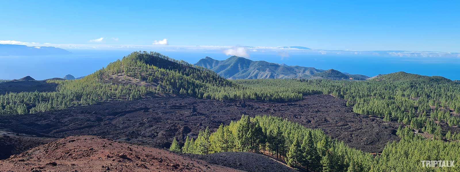 Het fantastische uitzicht over Tenerife