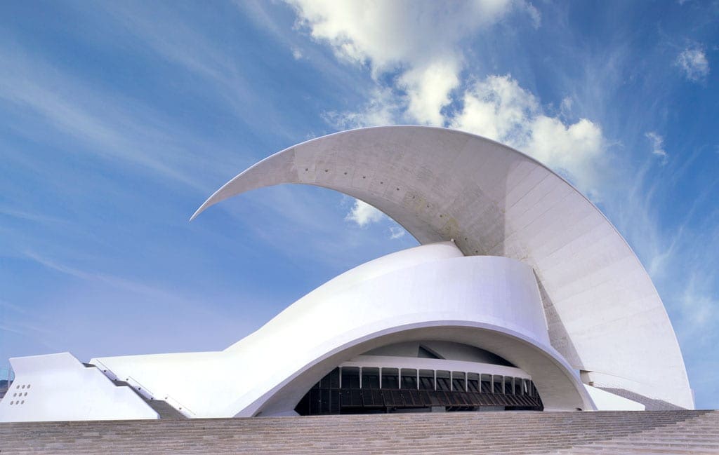 Operagebouw Auditorio de Tenerife in Santa Cruz