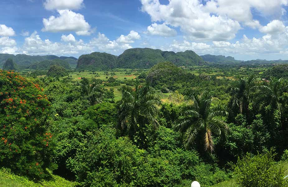 Landschap in Cuba