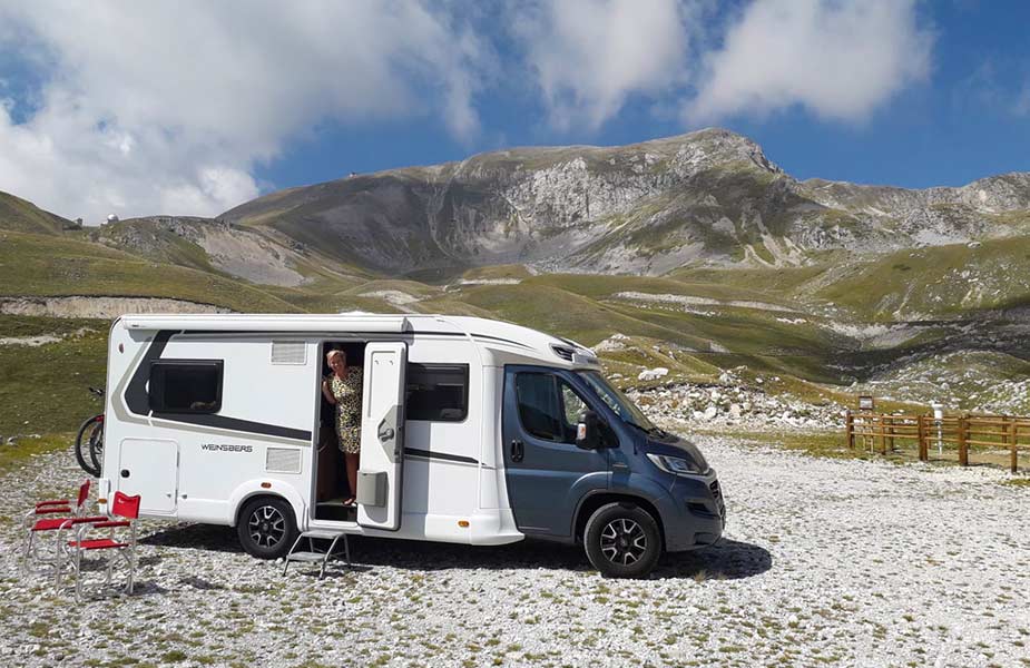 Met de camper op vakantie in Italië