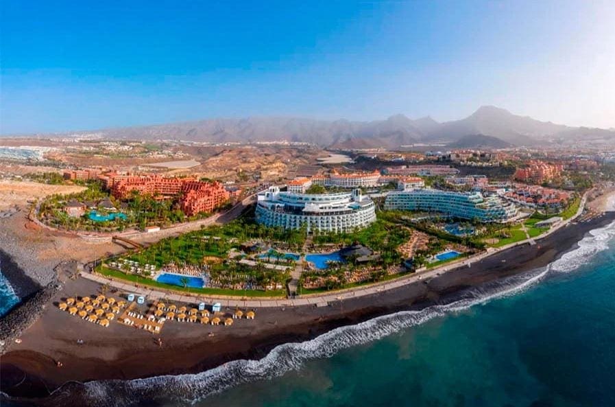 RIU Palace Tenerife vanuit de lucht