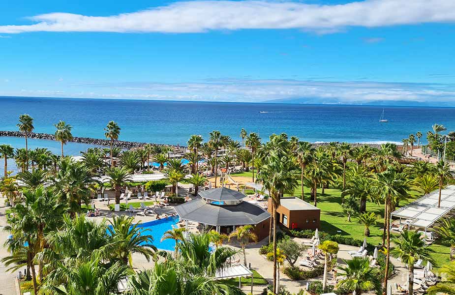 Het uitzicht vanaf RIU Palace Tenerife