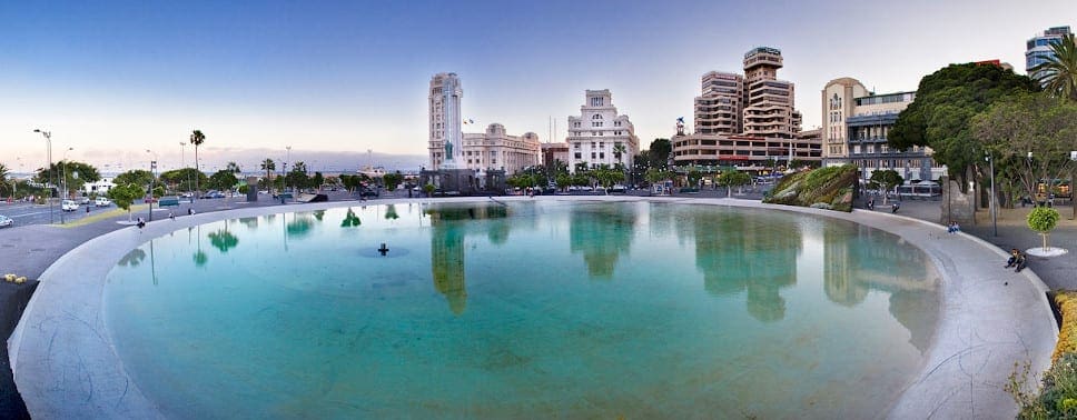 Plaza de Espana plein in Santa Cruz de Tenerife