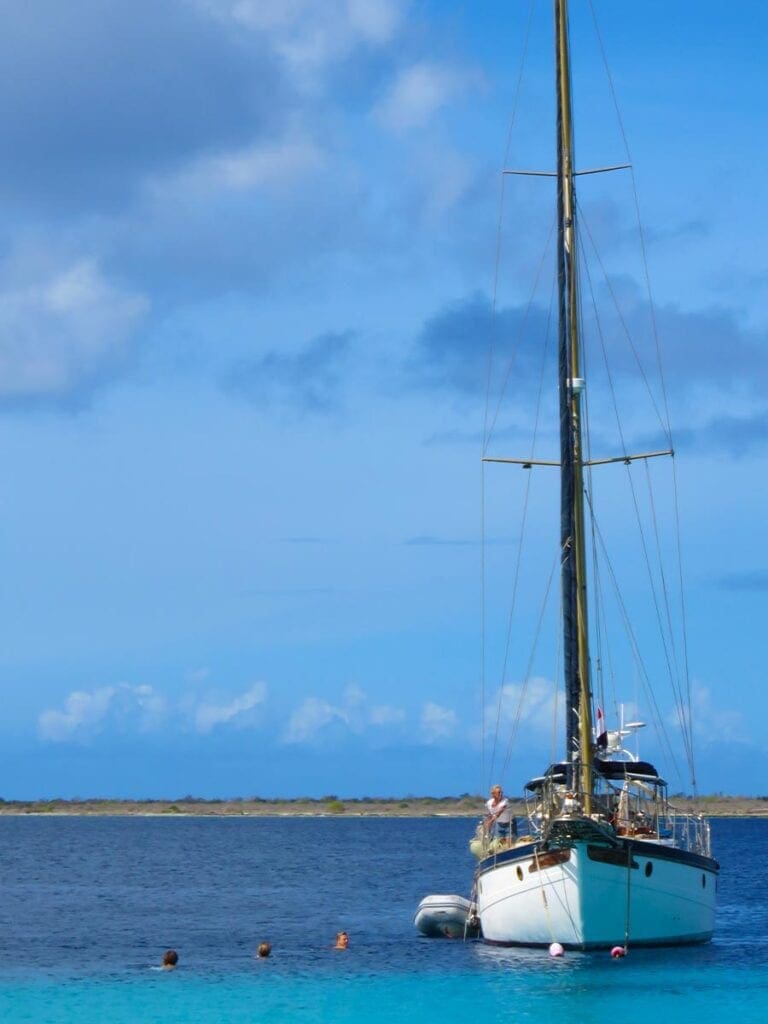 Zeilen in de Caribbean