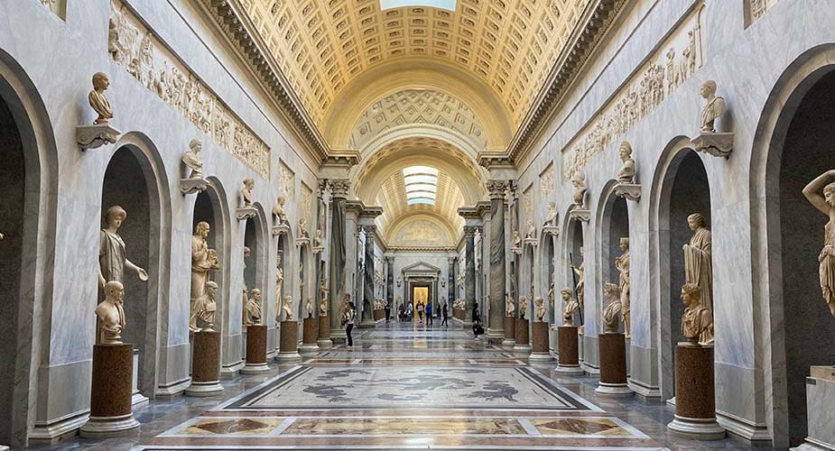Vaticaanse Musea in Rome met virtuele tour bezoeken