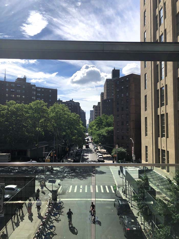 uitzicht vanaf high line gratis doen in new york