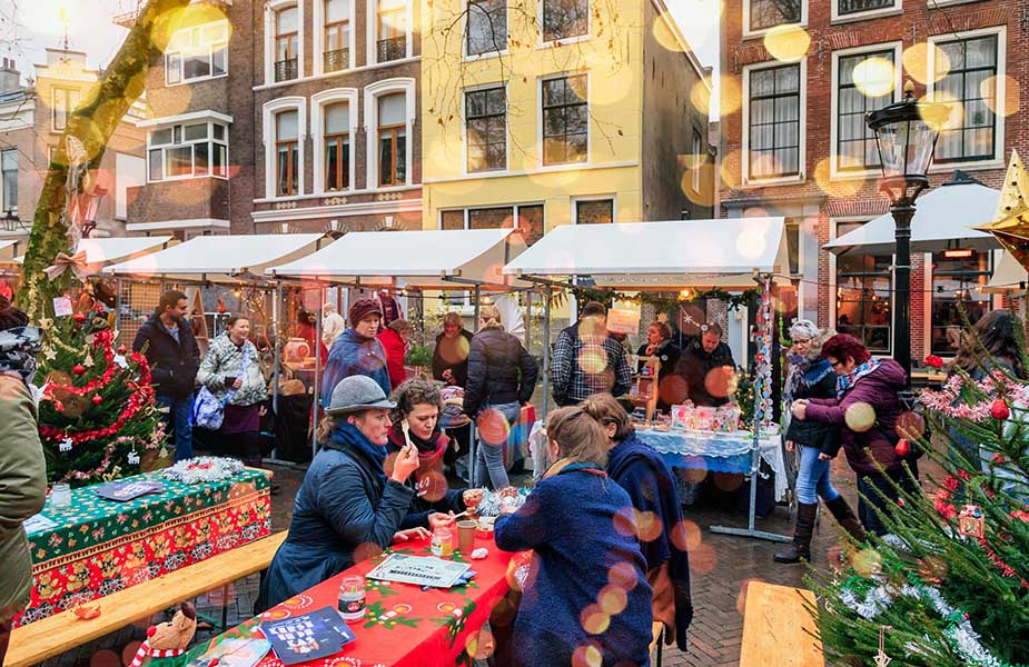 markt op domplein utrecht