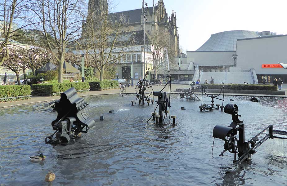 waterkunstwerk in Bazel