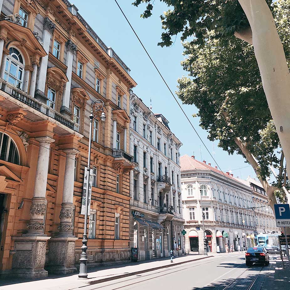 Een van de leukste steden in Kroatië, de hoofdstad Zagreb