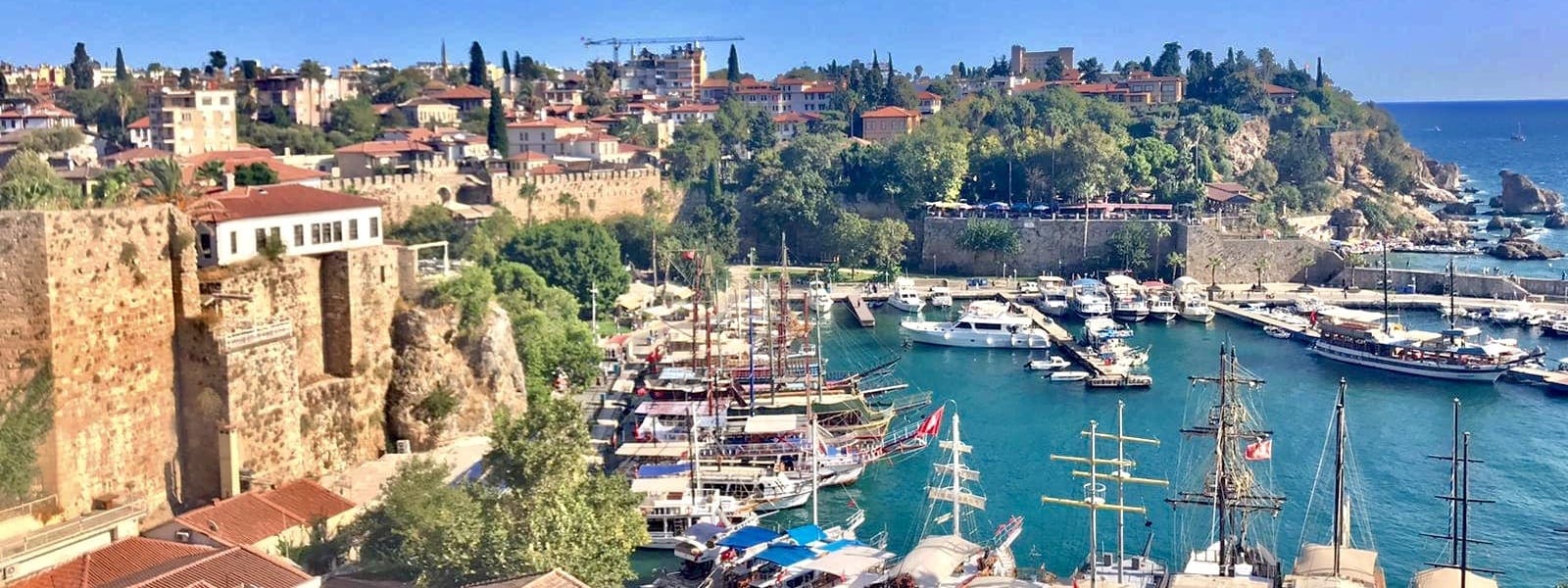 Antalya Turkije Kaleici kust