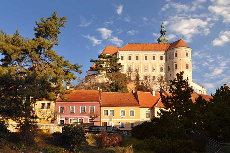 Mikulov vakantie in Moravië Tsjechië 