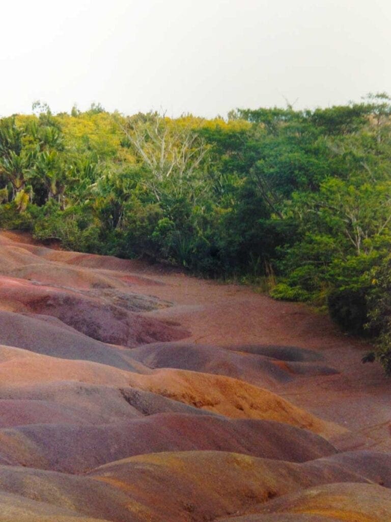 Landschap in Mauritius