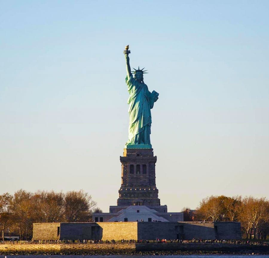 Het Vrijheidsbeeld in New York