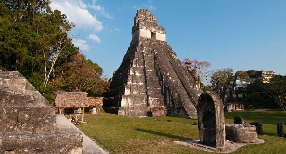 tikal maya tempels Guatemala