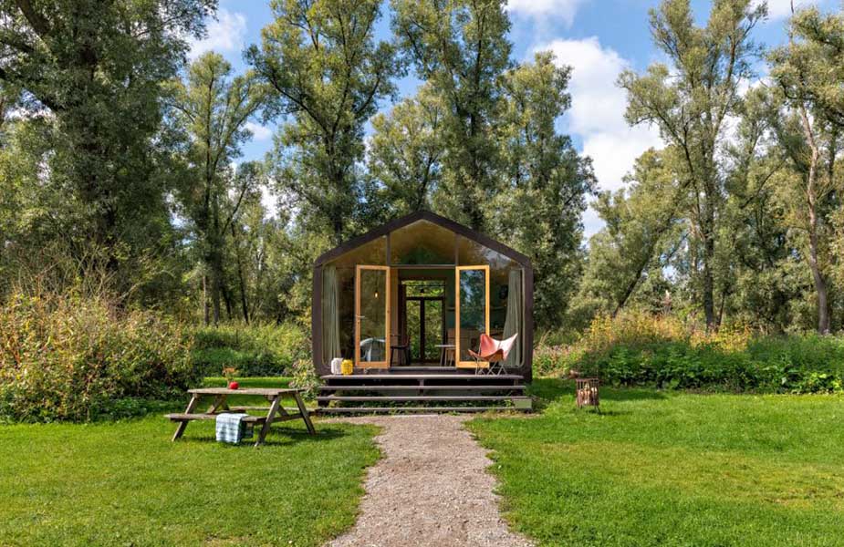 Natuurhuisje tiny house in Dordrecht