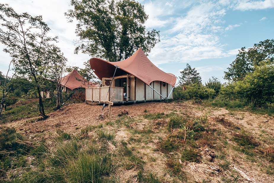 glamping in nederland festival
