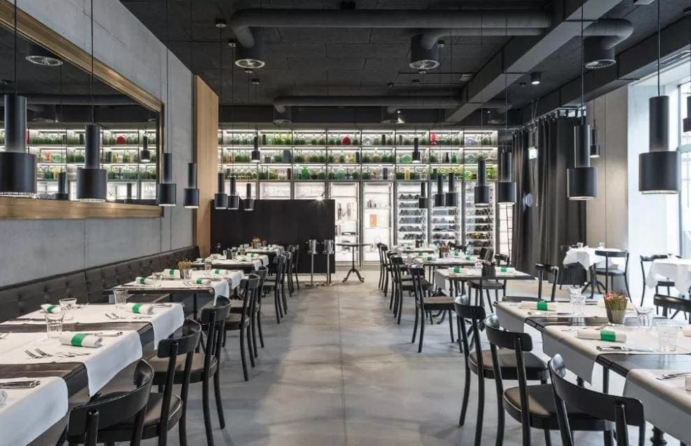 Restaurant van Placid Hotel Design Zurich