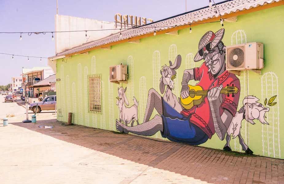 Street Art project in Bonaire