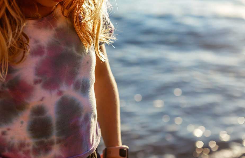 Badmode trend, tie dye voor bikini