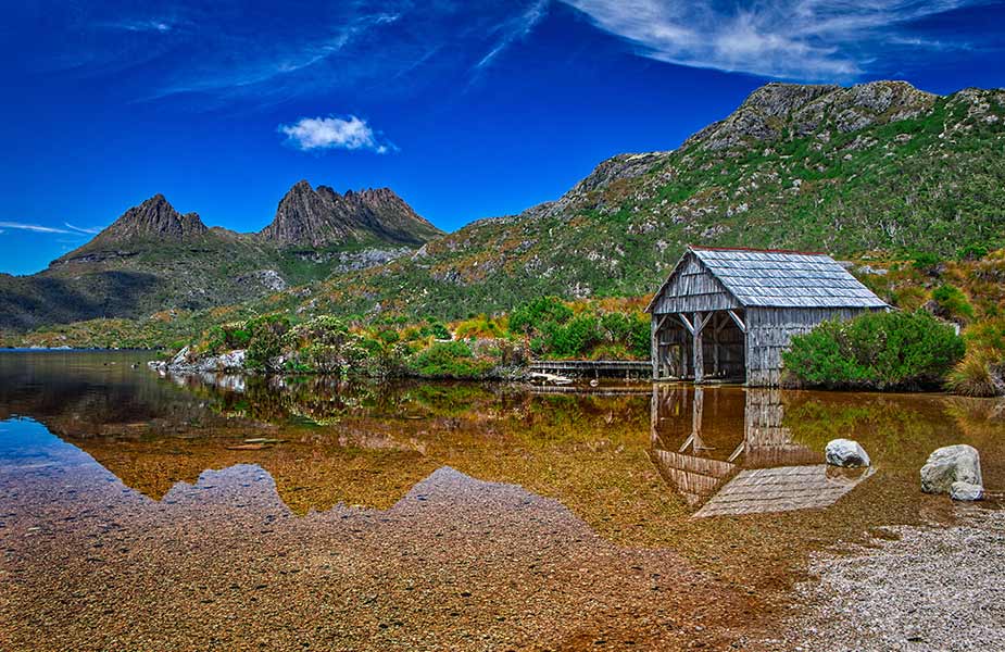 Bergen en natuur in Cradle Mountain