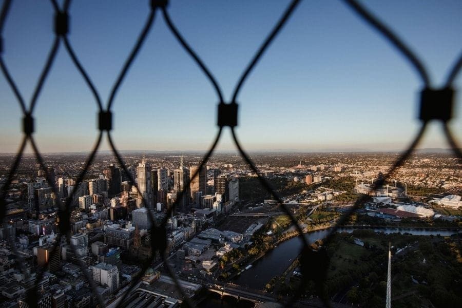 Melbourne Eureka Tower View