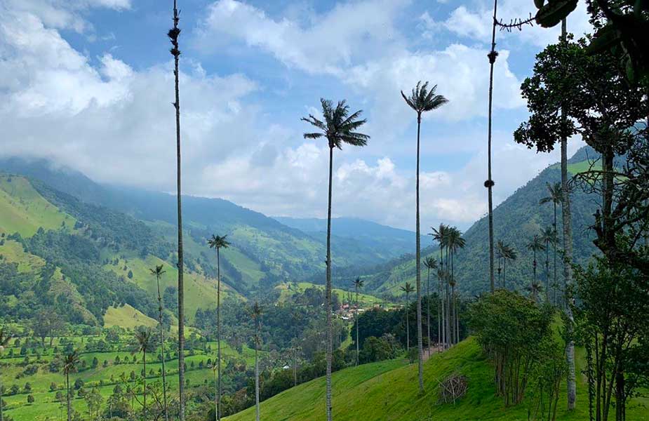 Mooie natuur in Colombia 