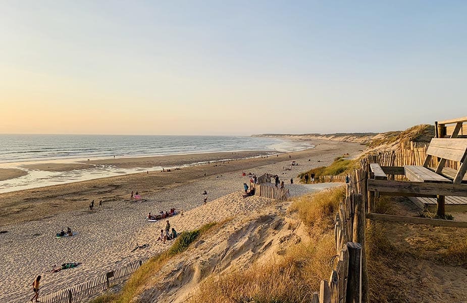 gurp strand roadtrip langs de Franse Atlantische Kust