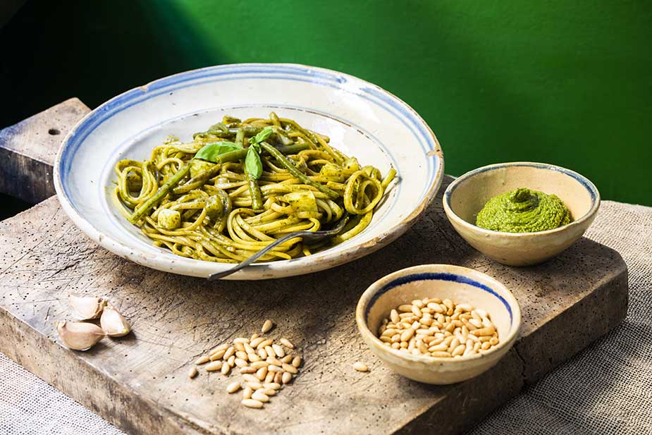 trenette met pesto genua 