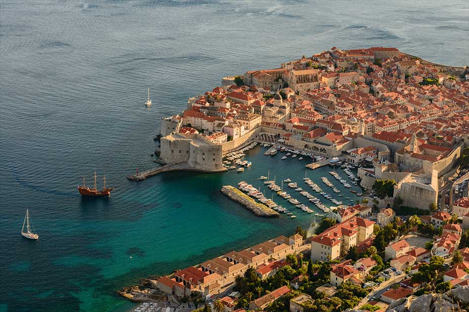 Dubrovnik een van de mooiste steden in Kroatië 