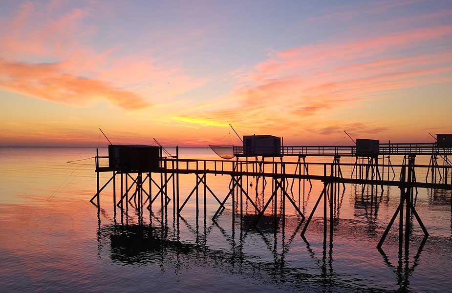 Carrelets Romantisch Franse Atlantische Kust