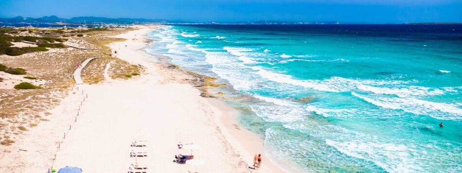 Vakantie Formentera, genieten op dit strand