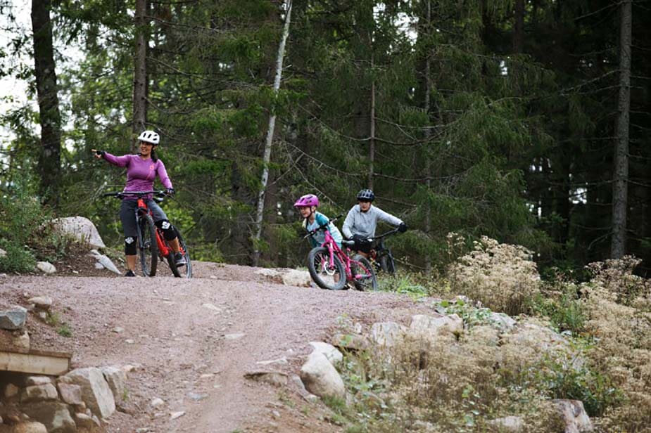 Fietsen tijdens een vakantie in zuid zweden