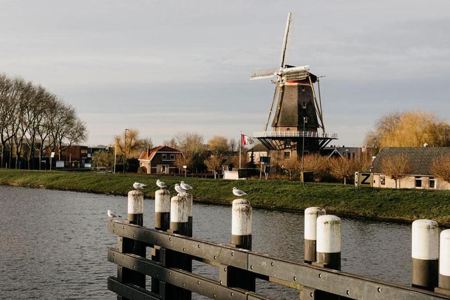 Slapen in een molen