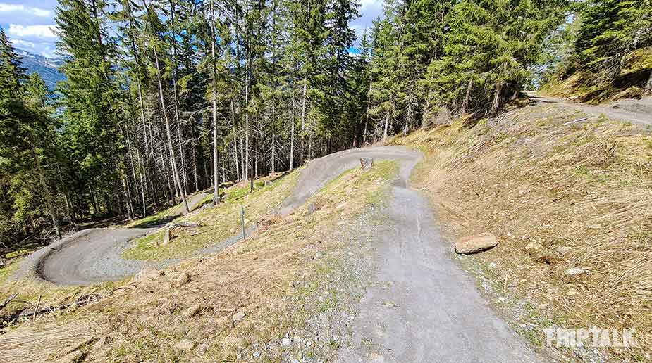 Een prachtig pad voor mountainbiken in Bad Kleinkirchheim